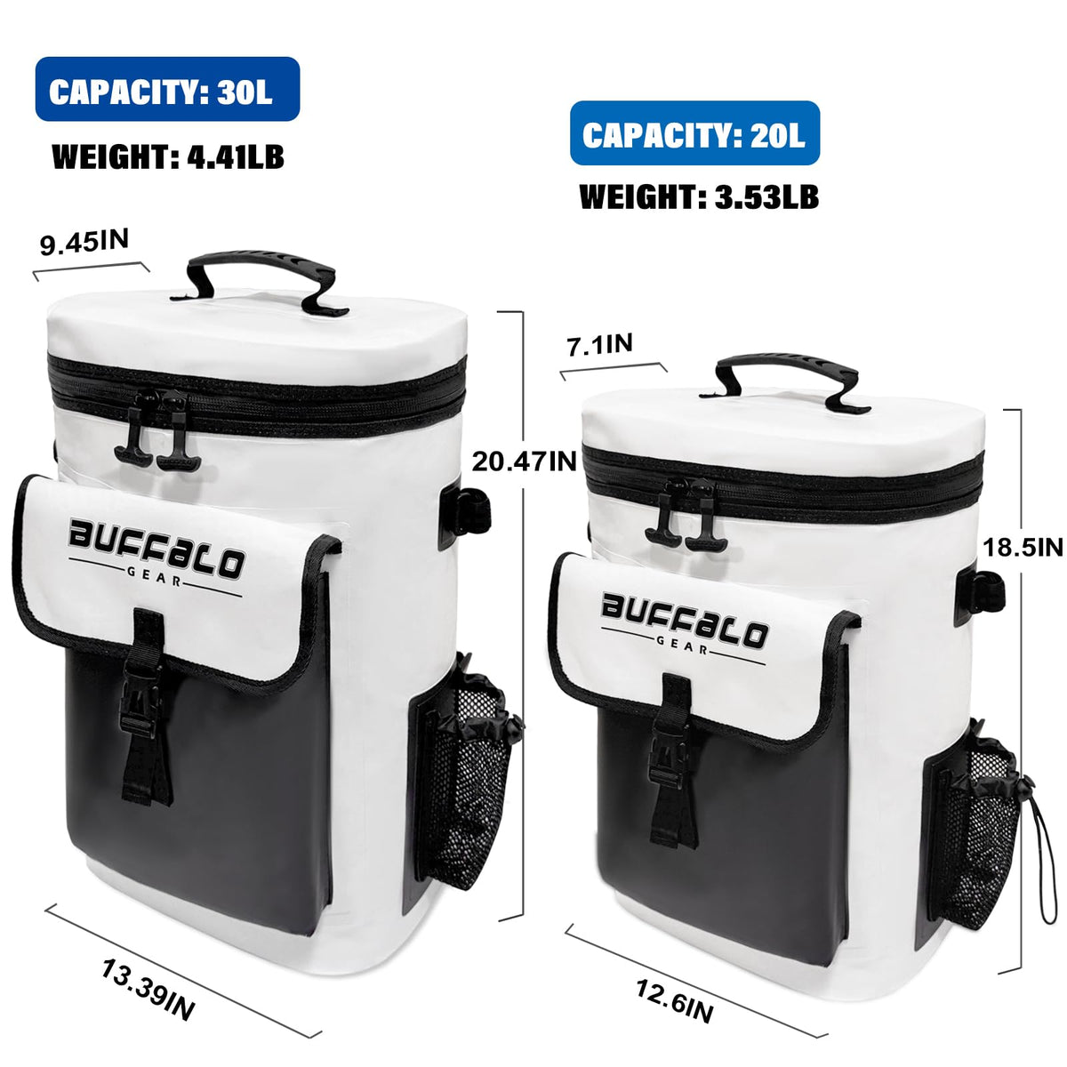 Fish Cooler Backpack (31 qt)