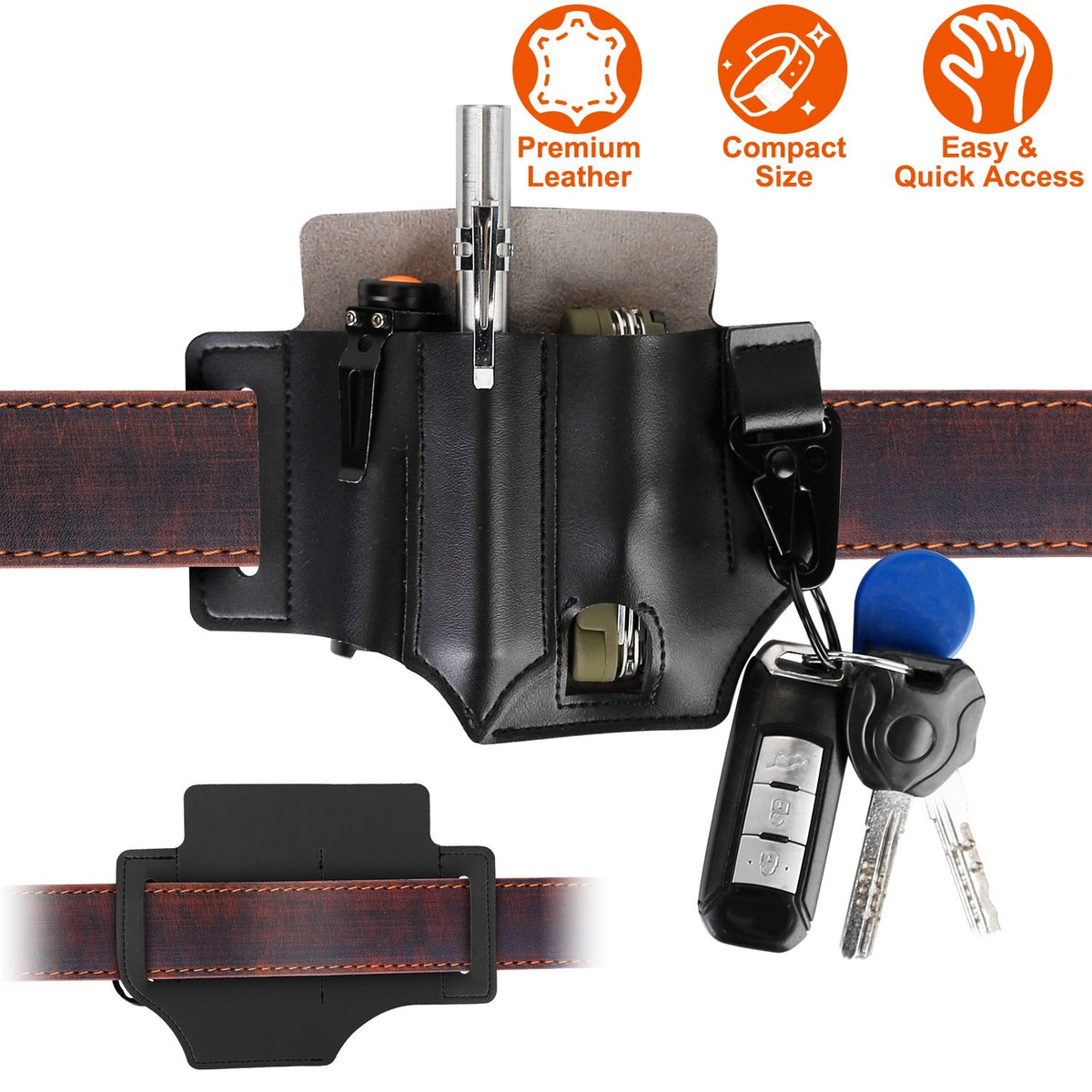 Leather Multi-Tool Belt Sheath