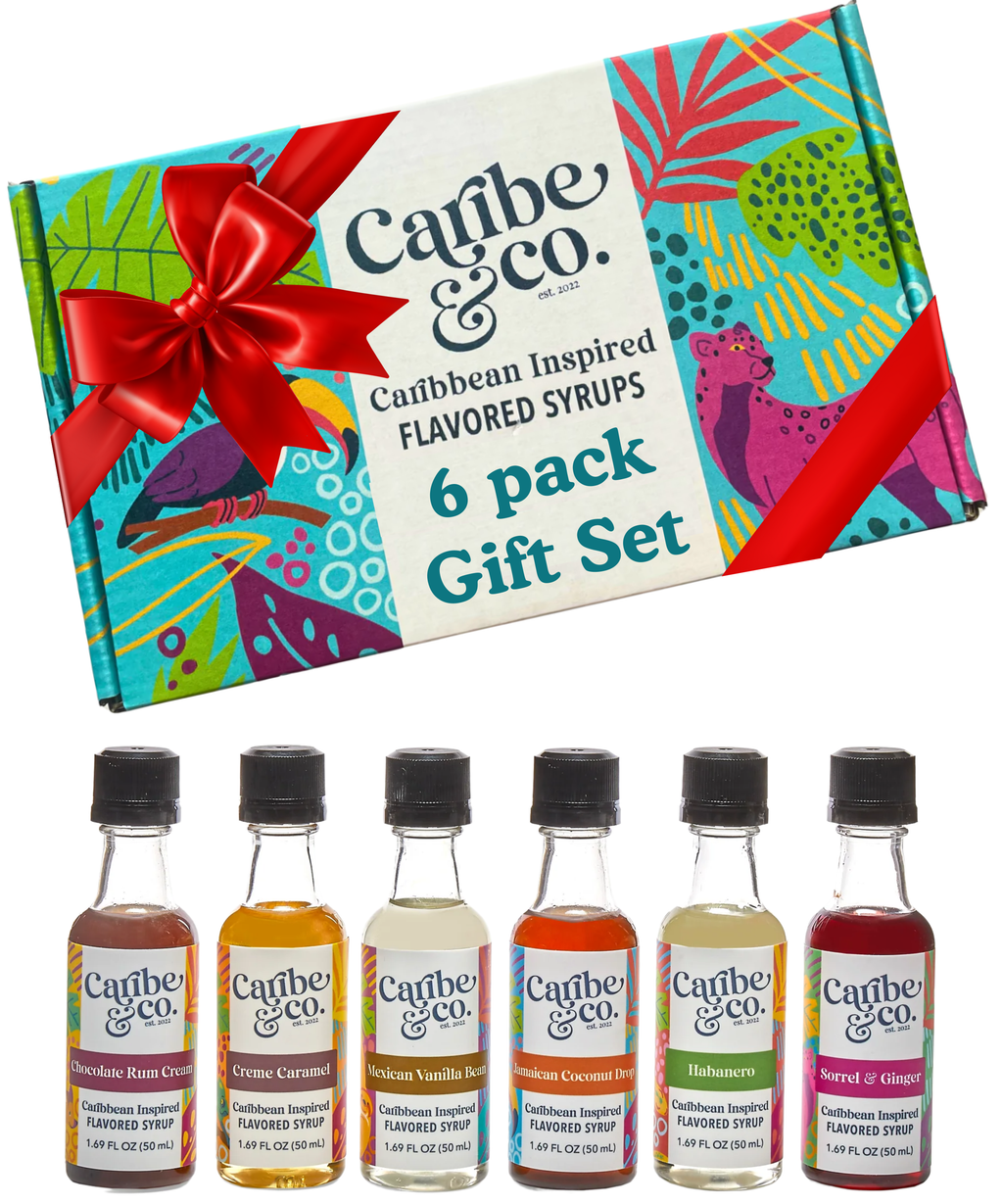 Coffee Syrup Sampler Gift Set (6 Flavors)