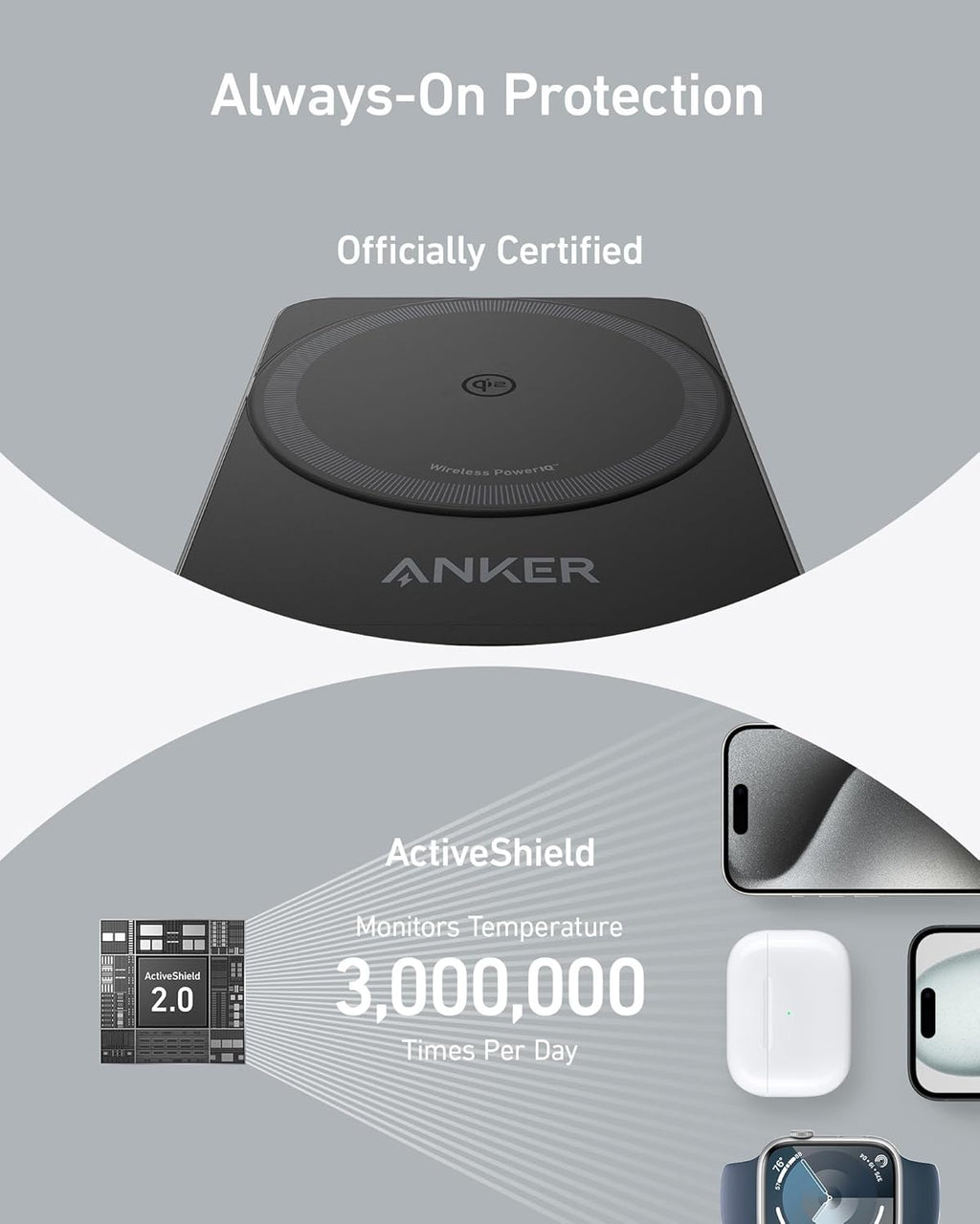 Anker 3-in-1 Wireless Charging Station