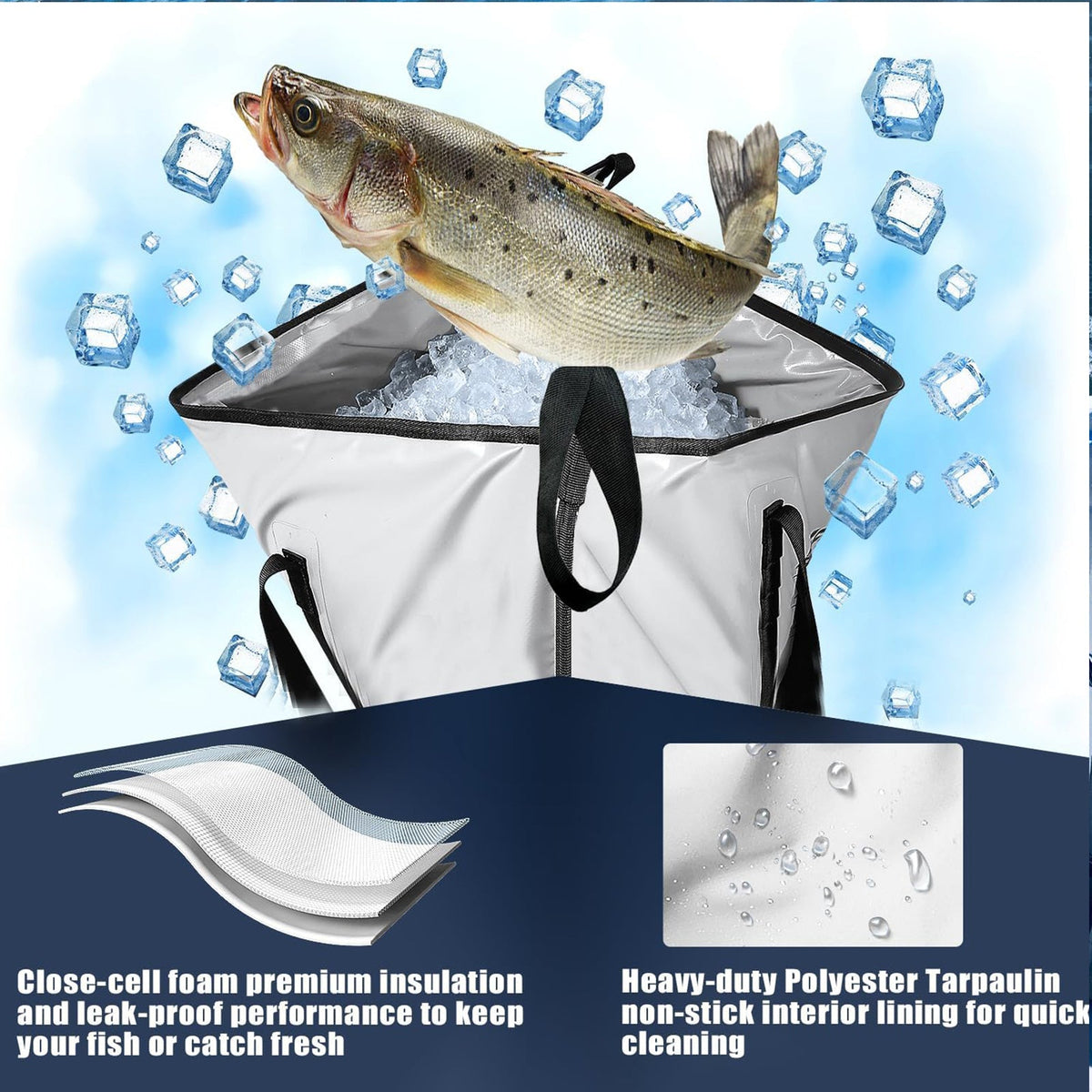 Insulated Fish Cooler Bag (48")