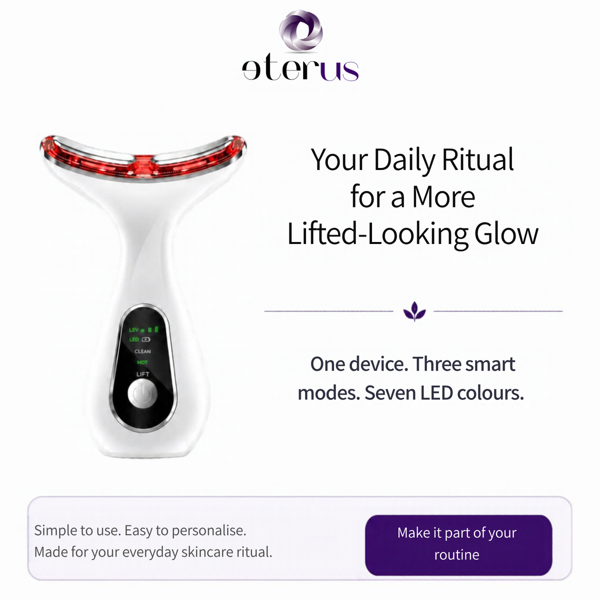 7-in-1 LED Face & Neck Sculpting Device