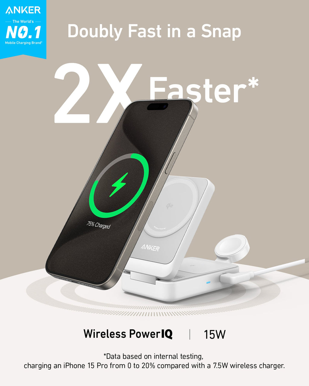 Anker 3-in-1 Wireless Charging Station