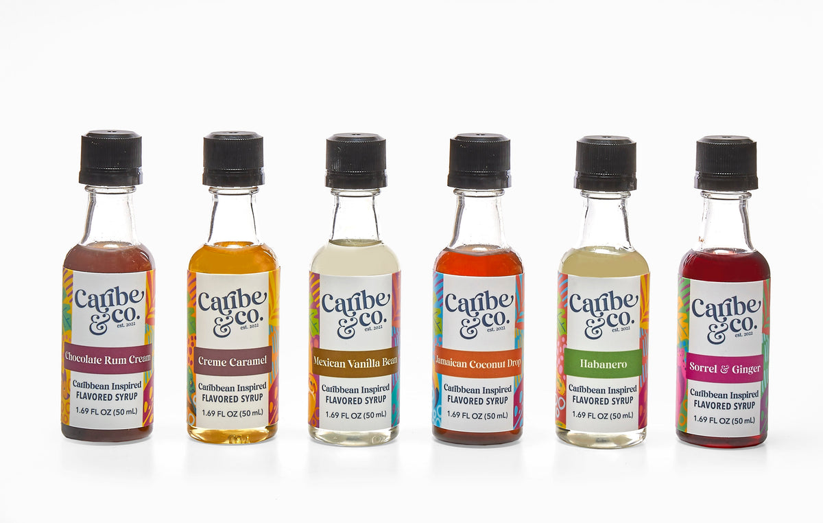 Coffee Syrup Sampler Gift Set (6 Flavors)