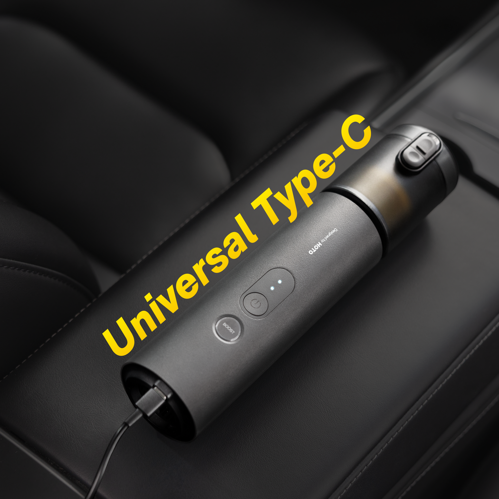 HOTO Car Air Duster & Mini Vacuum