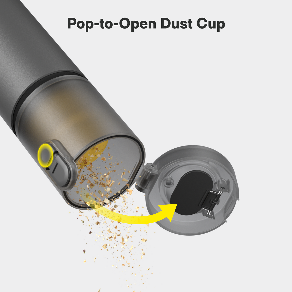 HOTO Car Air Duster & Mini Vacuum