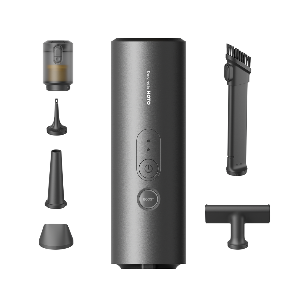 HOTO Car Air Duster & Mini Vacuum