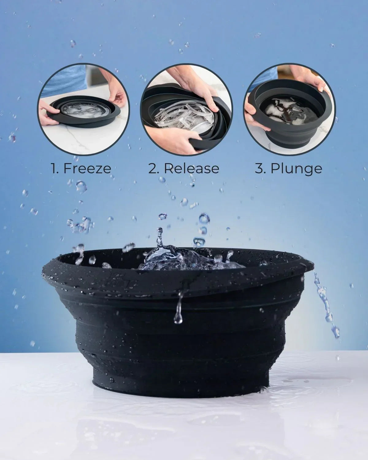 Face Ice Bath Bowl
