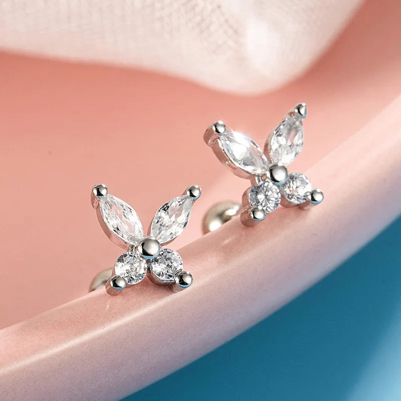 Heart Stud Earrings