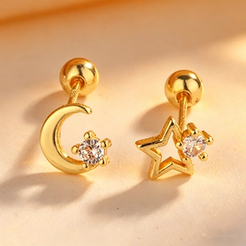 Heart Stud Earrings