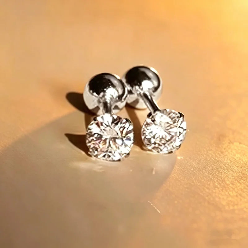 Heart Stud Earrings