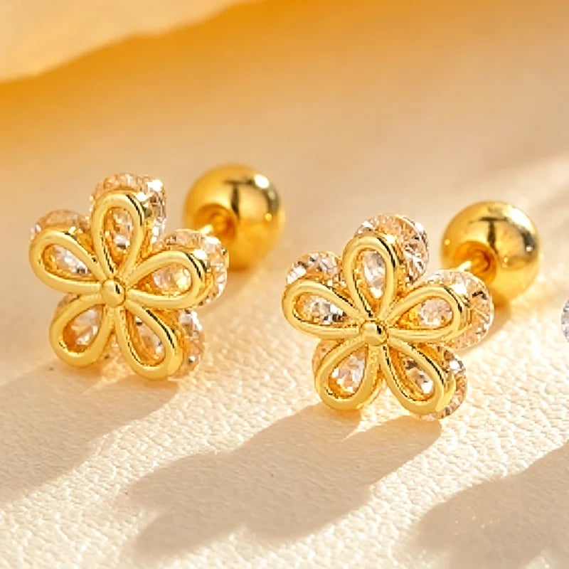 Heart Stud Earrings