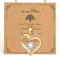 Heart Birthstone Necklace