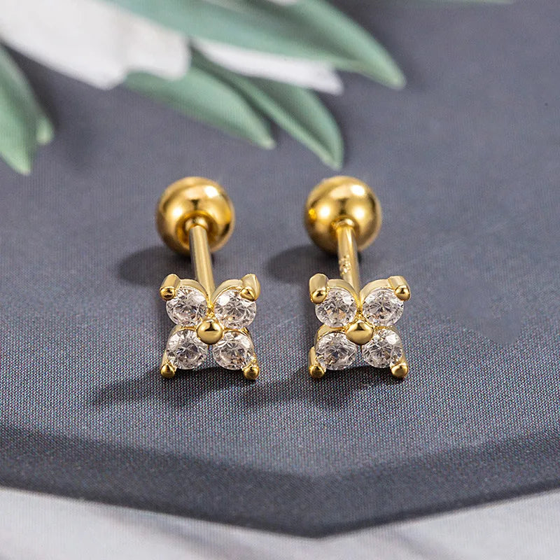 Heart Stud Earrings