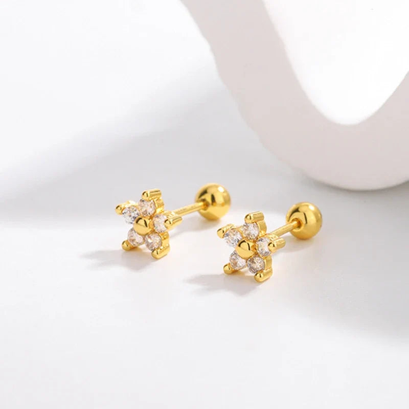 Heart Stud Earrings