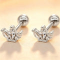 Heart Stud Earrings