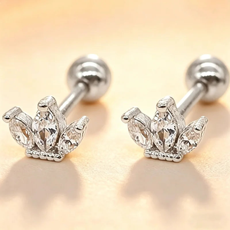 Heart Stud Earrings