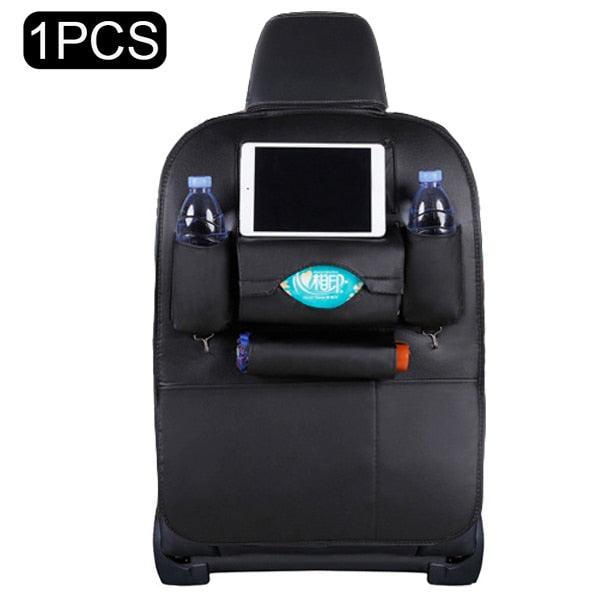 Backseat Car Organizer with Tablet Holder & Tray