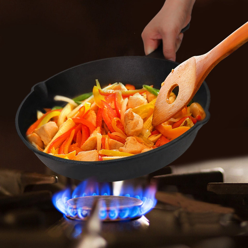 Cast Iron Skillet Set (6", 8" & 10")