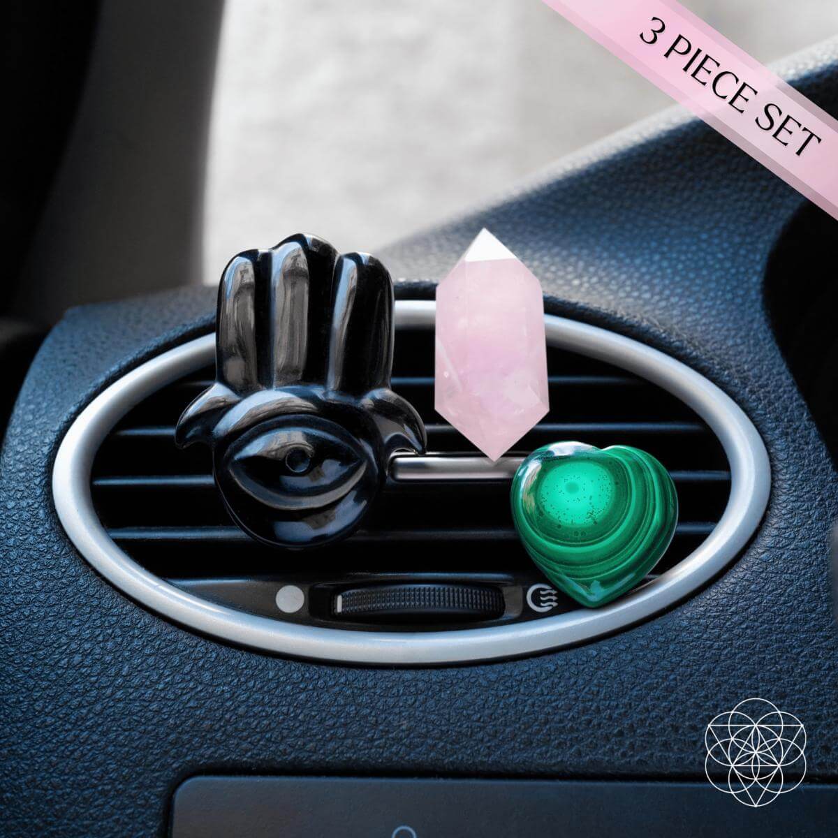 Crystal Car Aromatherapy Kit