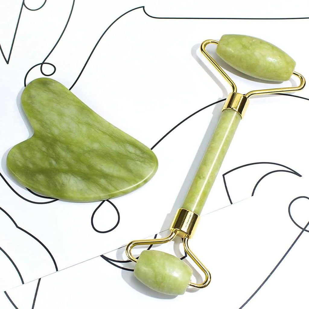Jade Roller & Gua Sha Set