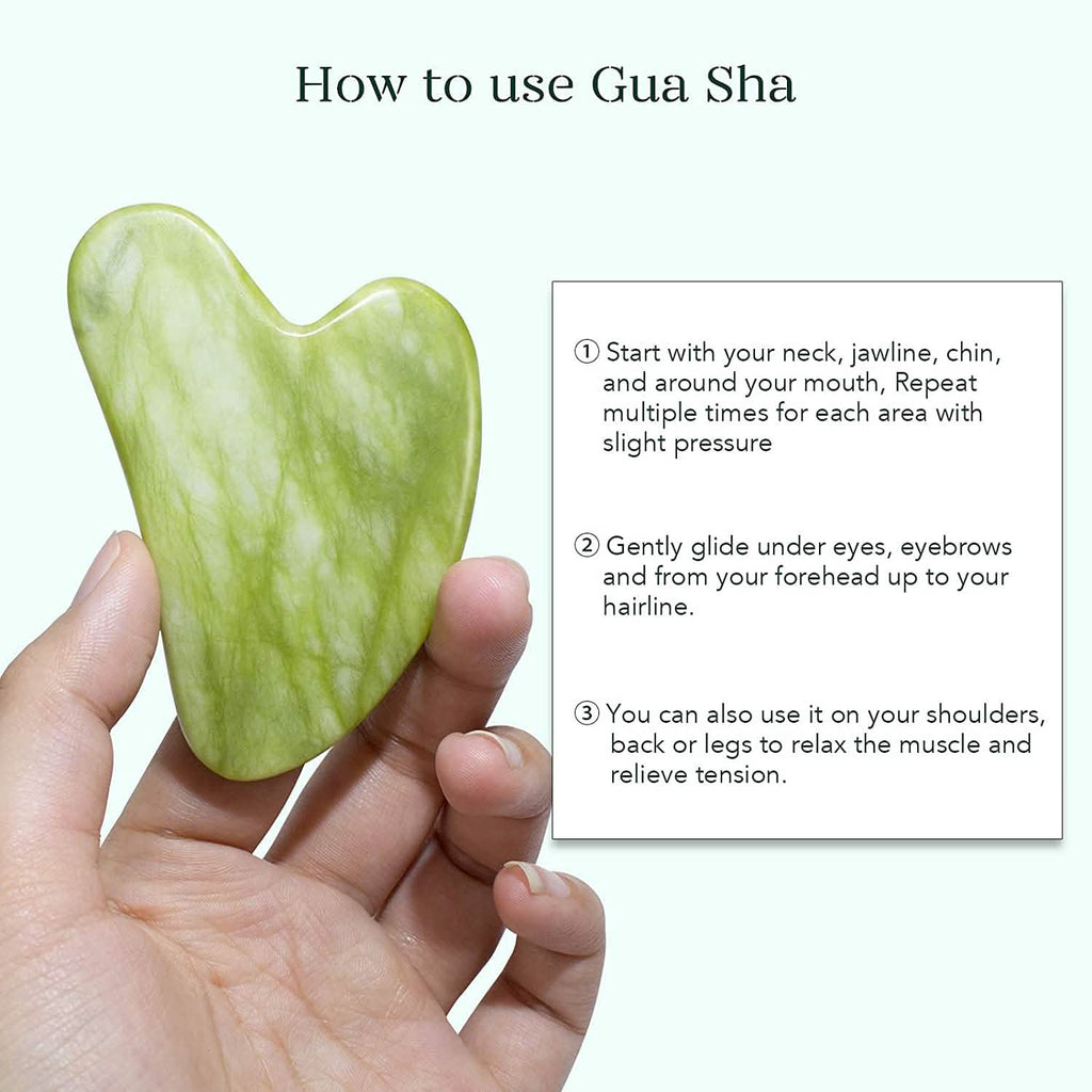 Jade Roller & Gua Sha Set