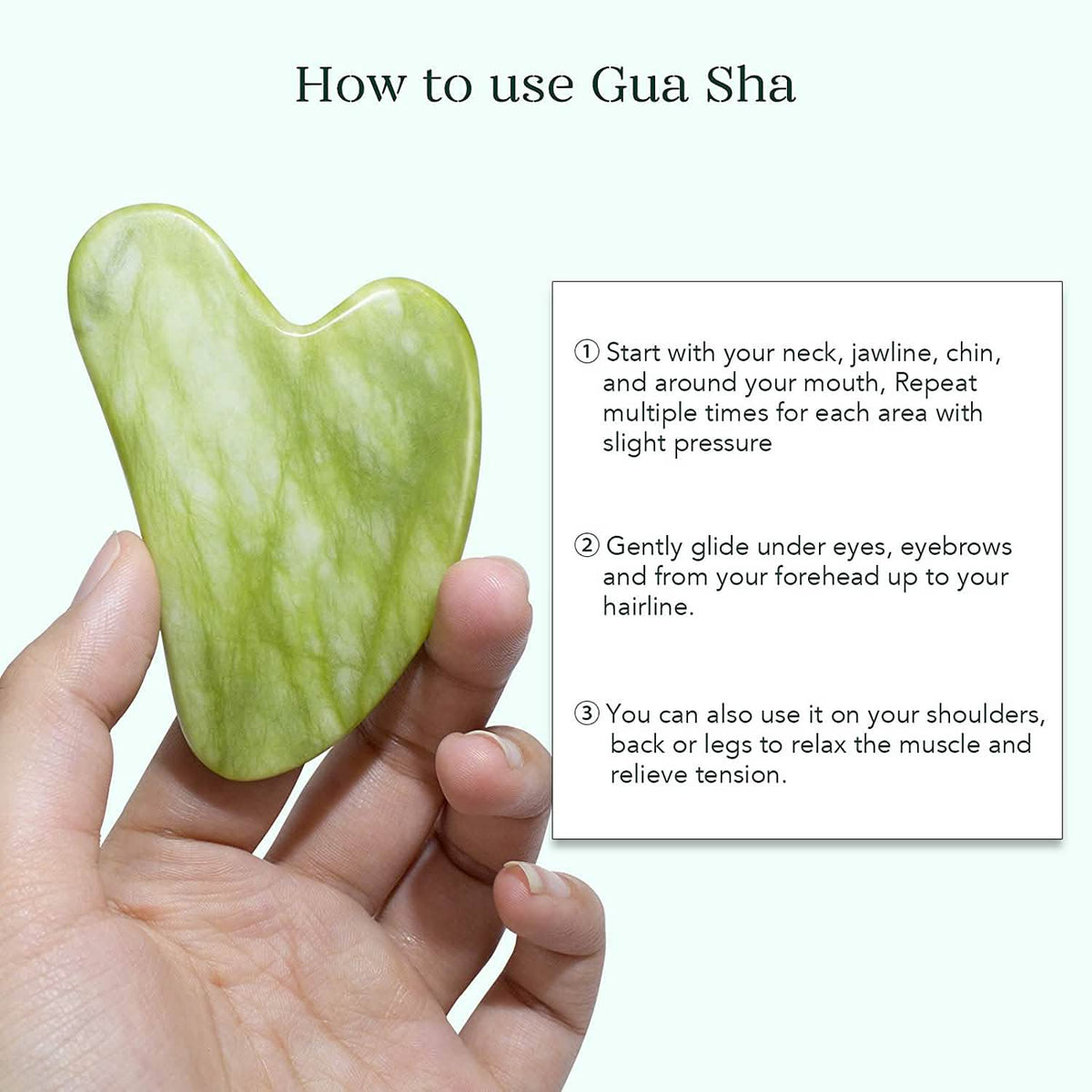 Jade Roller & Gua Sha Set