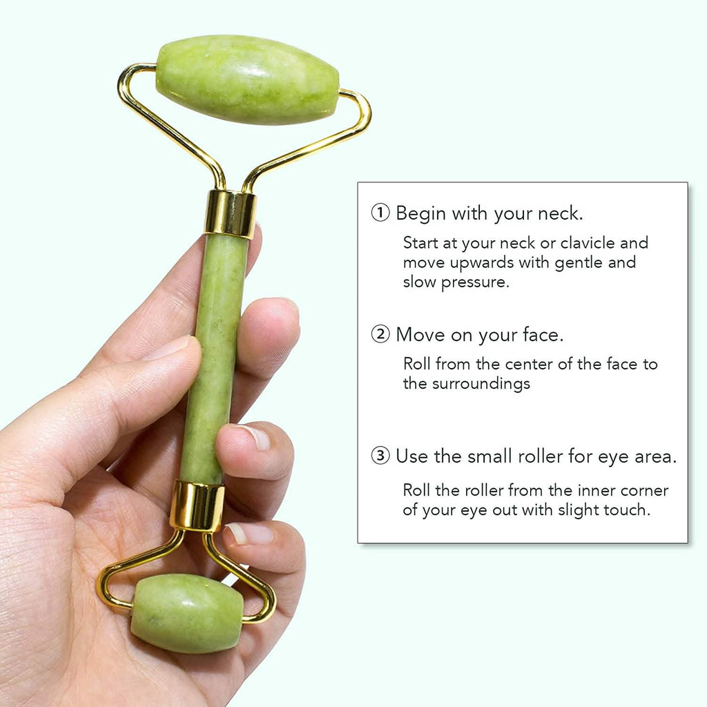 Jade Roller & Gua Sha Set
