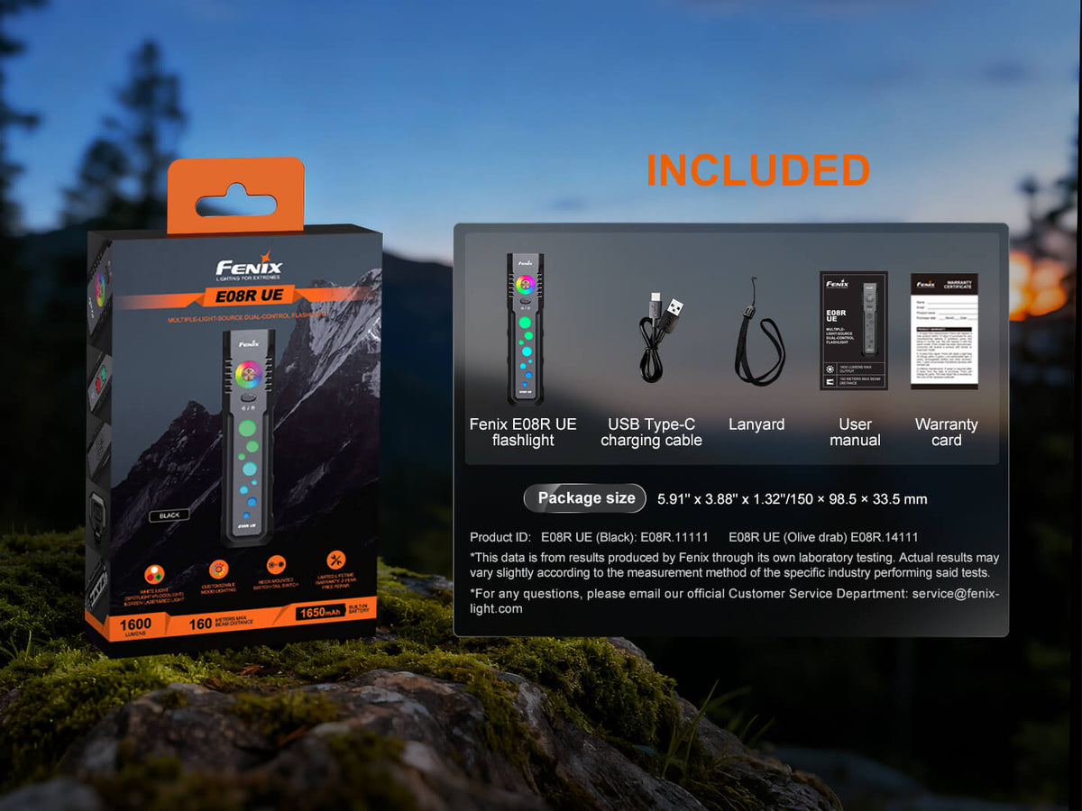 Fenix Rechargeable EDC Flashlight