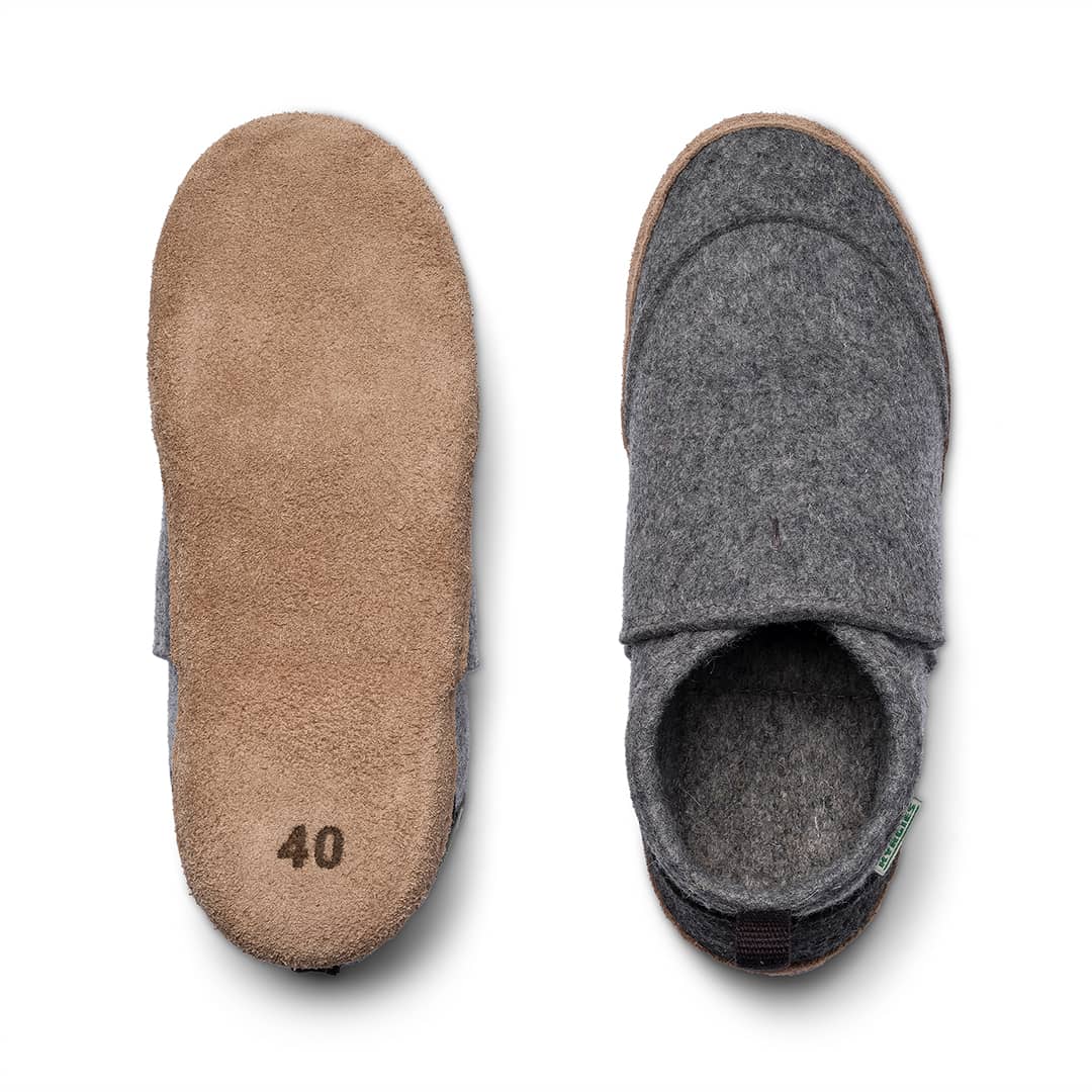 Kyrgies Wool Felt Slippers